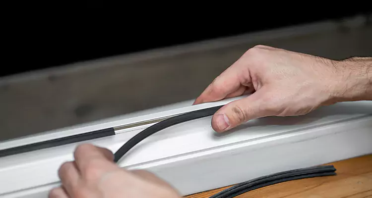 Garage Door Bottom Seal Repair in Wellington, FL