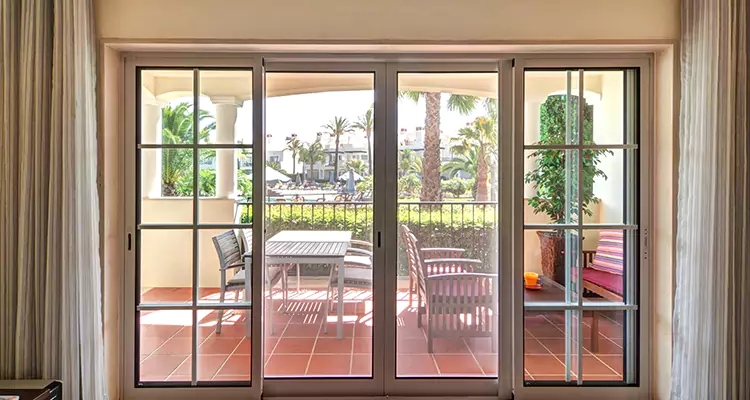 Double French Doors Interior Repair in Wellington, FL