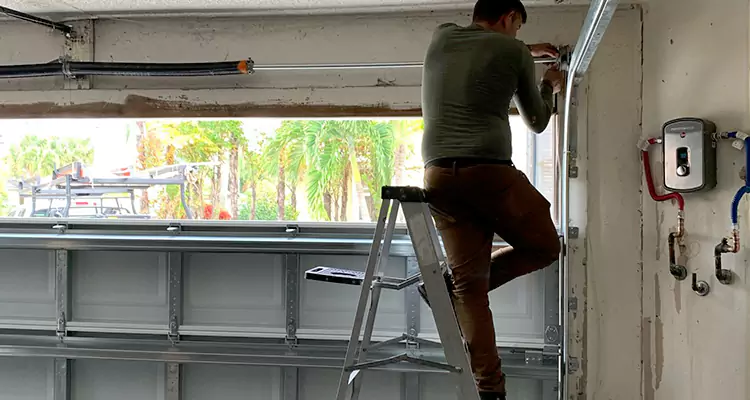 Garage Door Tension Spring Replacement in Wellington, FL