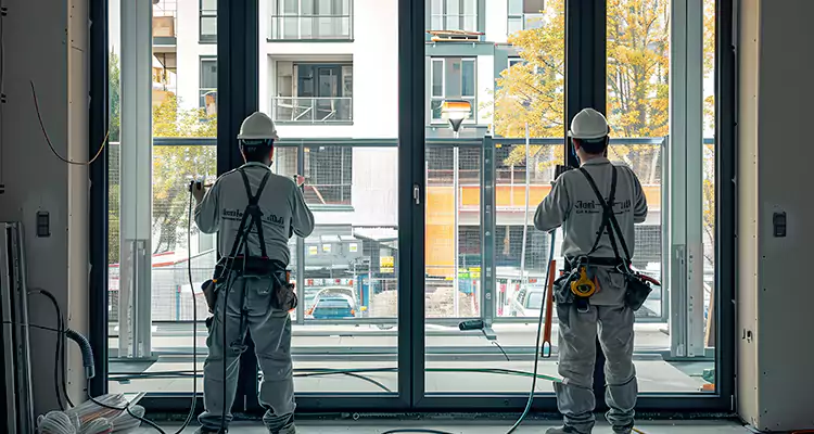 French Glass Panel Doors Repair in Wellington, FL
