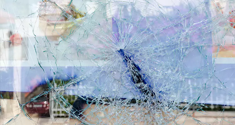 Cracked Glass Balcony Door Repair in Wellington, FL
