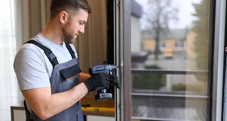 Sliding Screen Door Handle Repair in Wellington, FL
