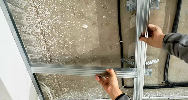Front Door Aluminum Capping Repair in Wellington, FL
