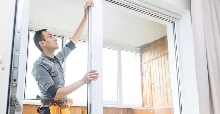 Aluminum Storefront Door Repair in Wellington, FL