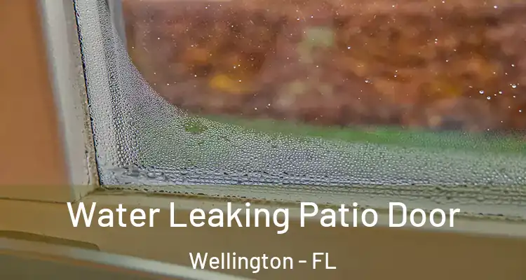  Water Leaking Patio Door Wellington - FL